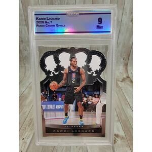 2020-21 Panini Crown Royale Kawhi Leonard #7 Los Angeles Clippers CC&G 9